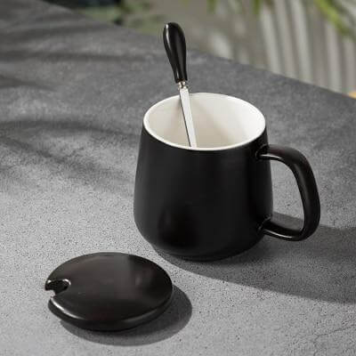 Elegant Marble Ceramic Coffee Mug Gift Set - MaviGadget