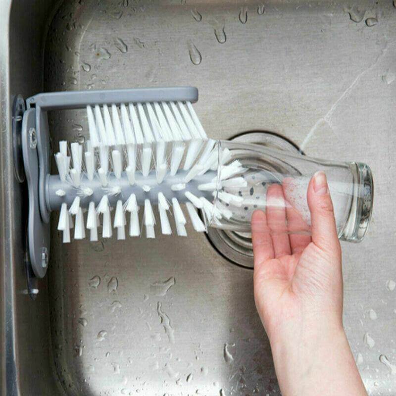 2in1 Suction Dishwashing Brush - MaviGadget