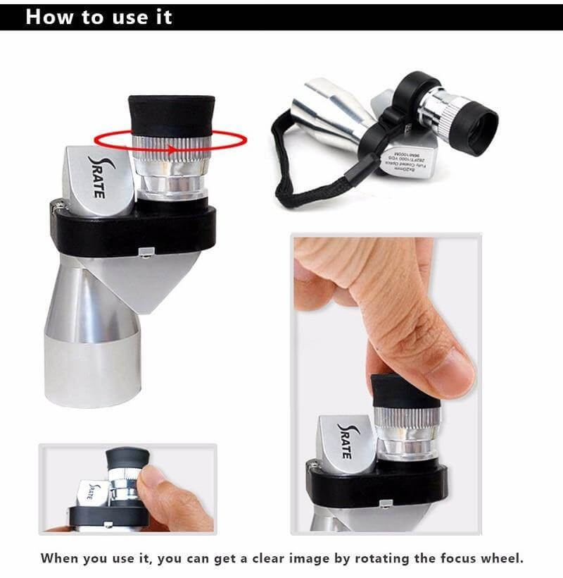 Mini Super Clear Monocular Smartphone Telescope - MaviGadget