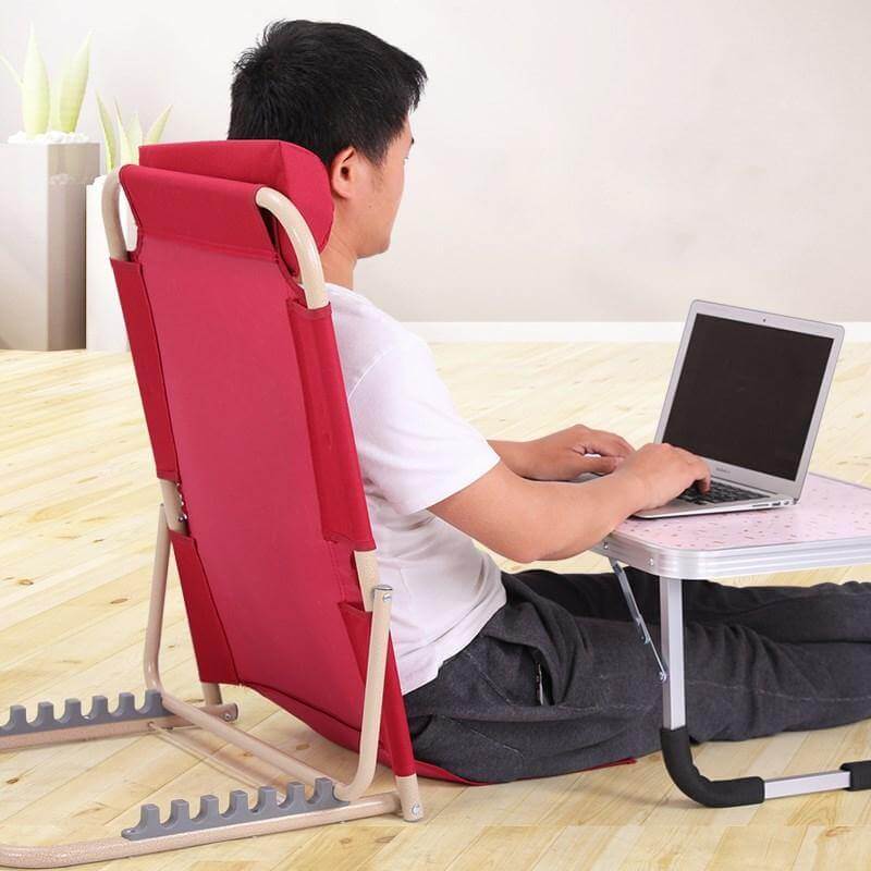 Foldable Lazy Adjustable Floor Chair - MaviGadget