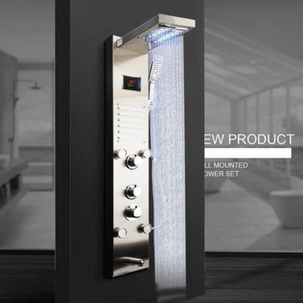 Elegant Digital Massage System Digital Led Panel Shower Sets - MaviGadget