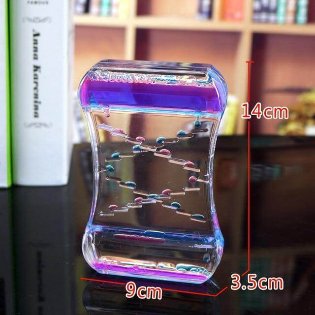 Two-color Crystal Oil Leak Hourglass - MaviGadget