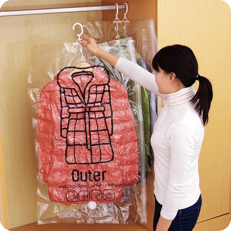 Closet Organizer Hanging Vacuum Bag - MaviGadget