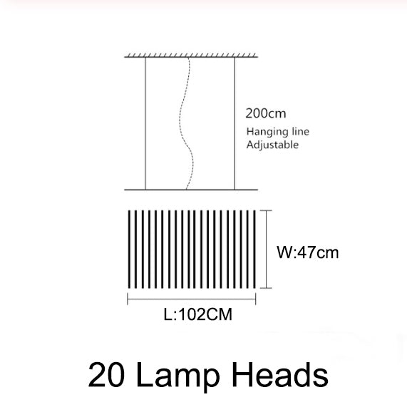 20 Lamp Heads