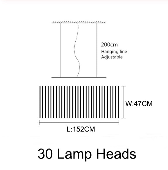 30 Lamp Heads