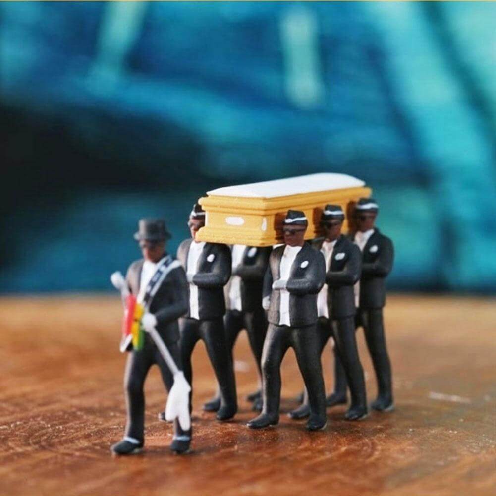 Ghana Funeral Team Figures - MaviGadget