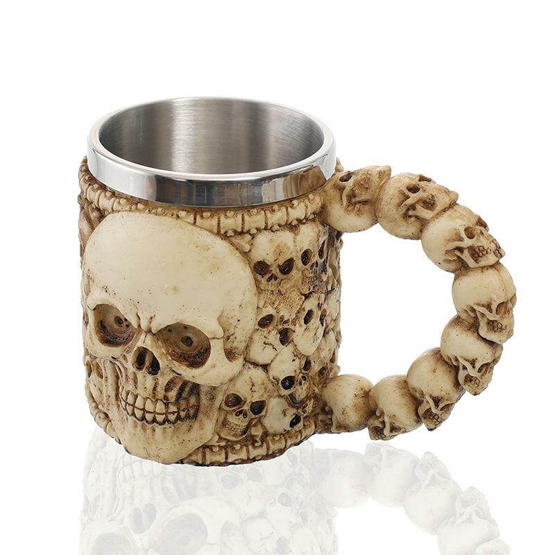Skull Mug Milk Cup - MaviGadget