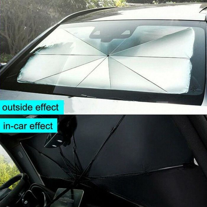 Car Front Window Sun Shield Protector Accessory - MaviGadget
