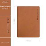 High-grade Pastel Leather Surface Business Notebook - MaviGadget