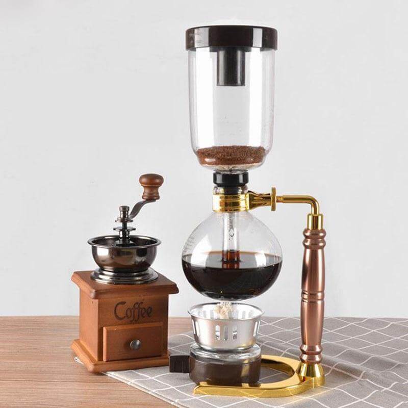 Elegant Glass Siphon Coffee Maker - MaviGadget