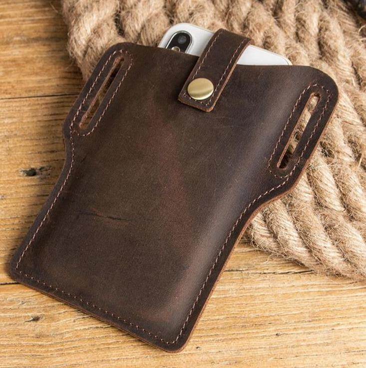 Leather iPhone Belt Case - MaviGadget