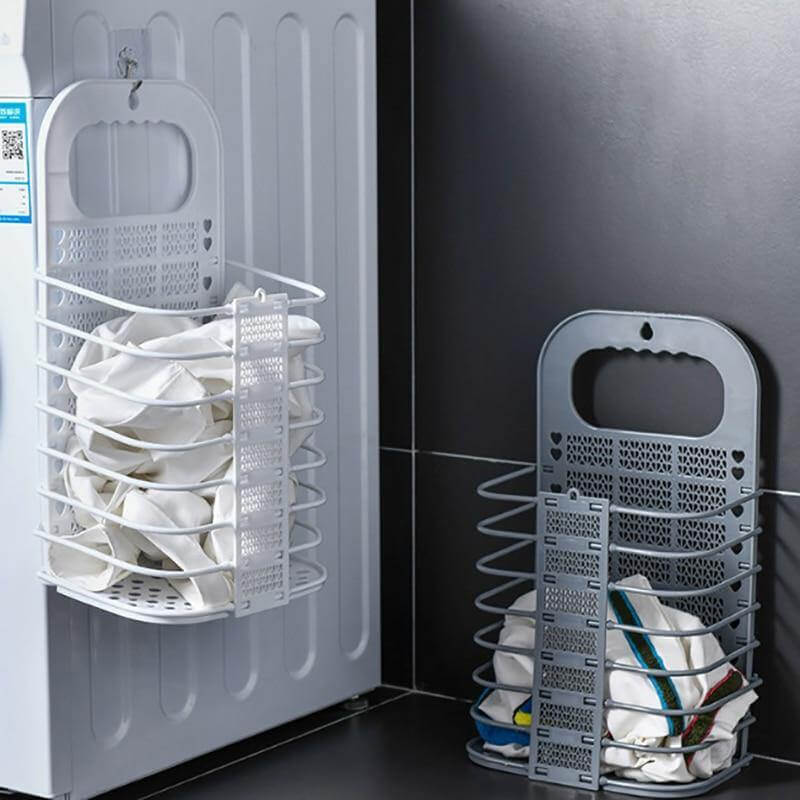 Foldable Dirty Wall Laundry Basket - MaviGadget