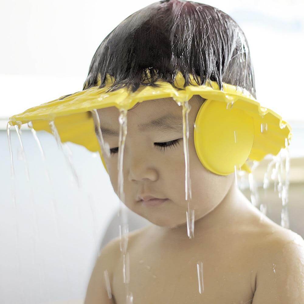 Soft & Adjustable Baby Shower Cap - MaviGadget