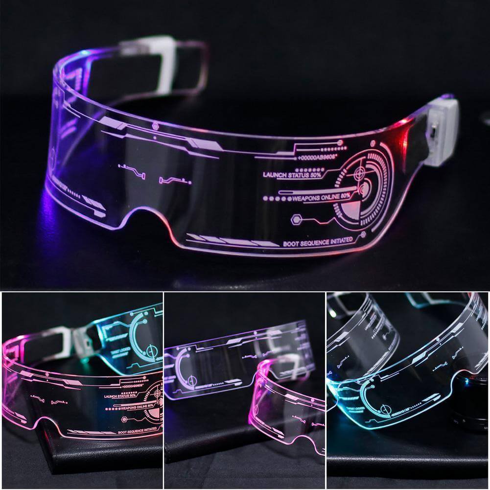 LED Colorful Luminous Party Glasses - MaviGadget