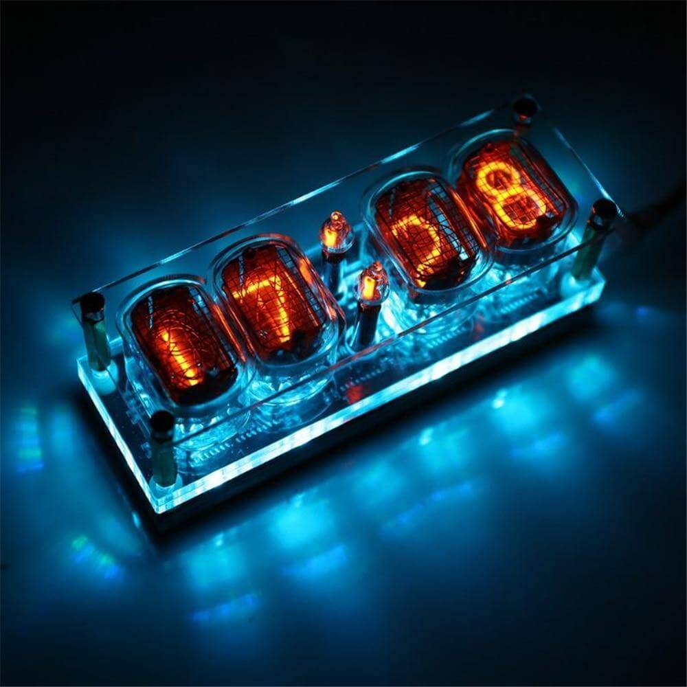 IN-12 Glow Tube Clock - MaviGadget
