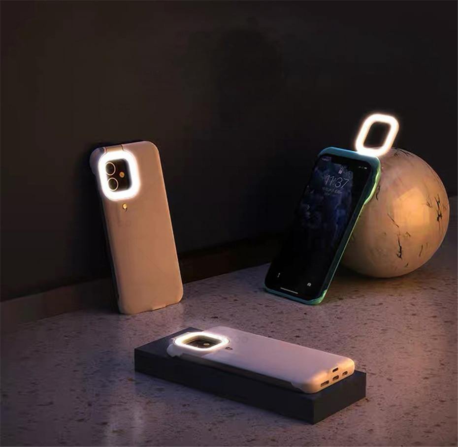 Selfie Ring Light Phone Case - MaviGadget