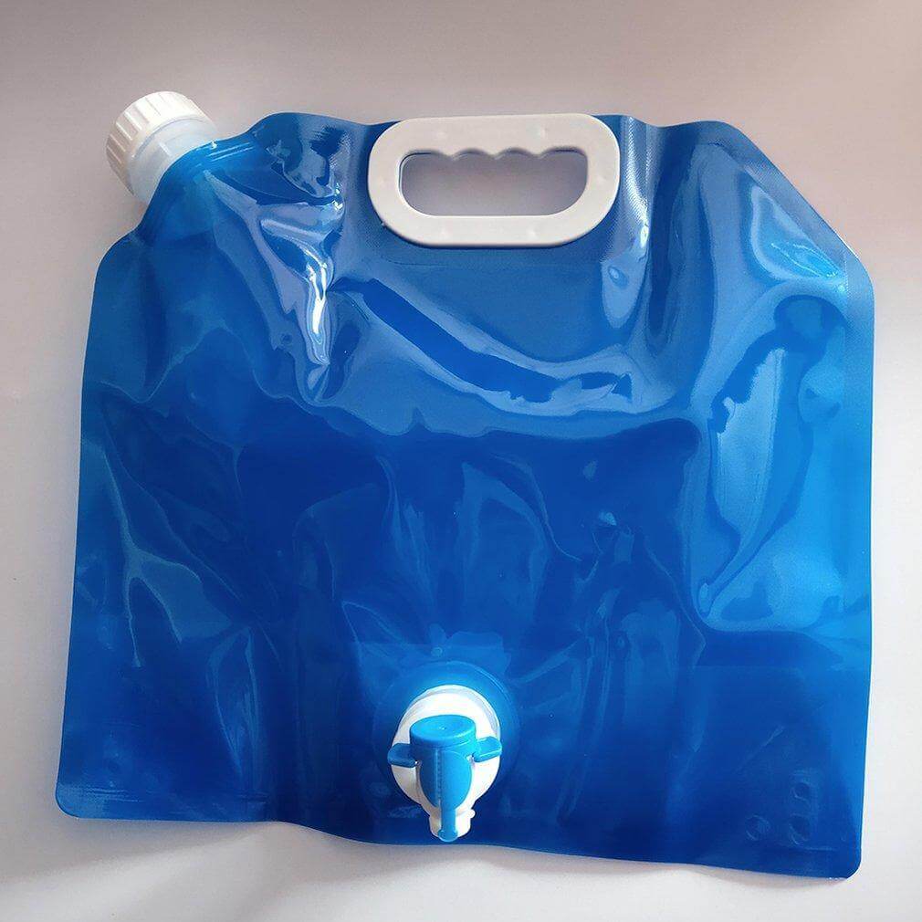Foldable Outdoor Water Bag With Faucet - MaviGadget