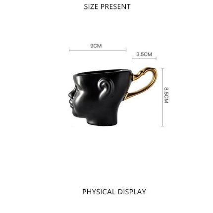 Elegant Ceramic Realistic Face Mugs - MaviGadget