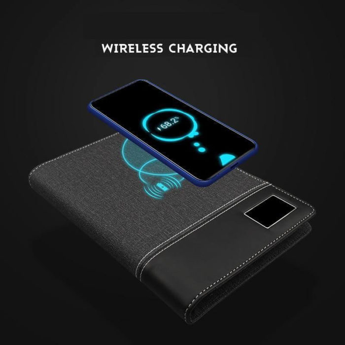 Business MultiFunctional Wireless Charging Notebook - MaviGadget