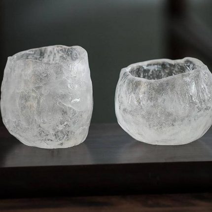 Ice Glaze Handmade Japanese Tea Cup - MaviGadget