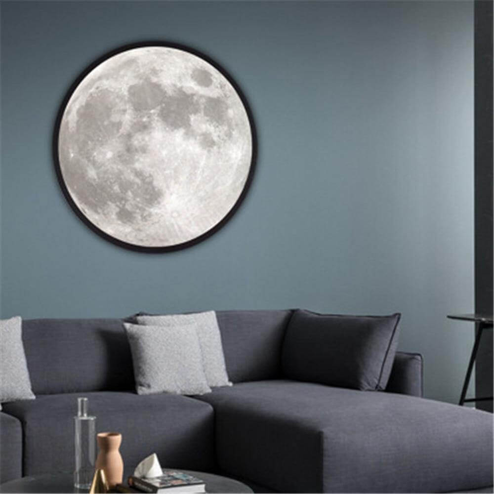 Smart Modern Moon Mirror Wall Lamp - MaviGadget