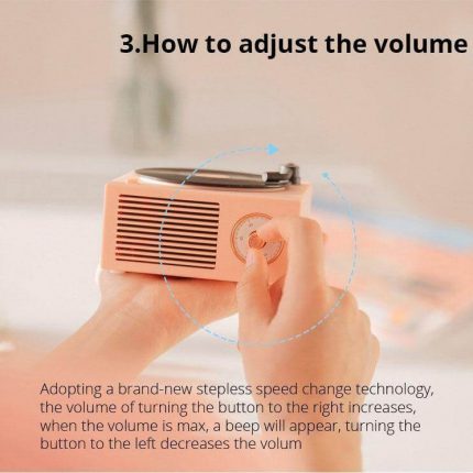 Pastel Vintage Bluetooth Stereo Speaker - MaviGadget