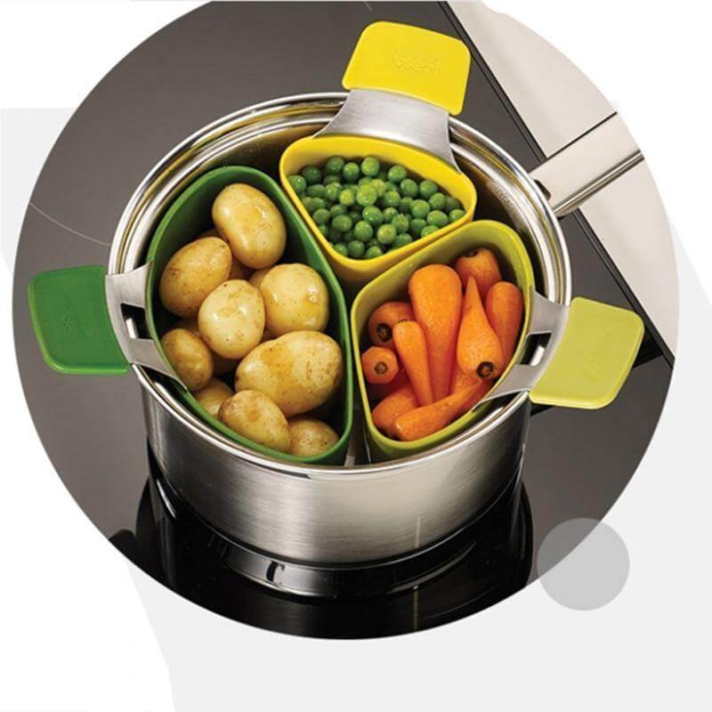 3Pcs Easy Dish Food Steamer - MaviGadget