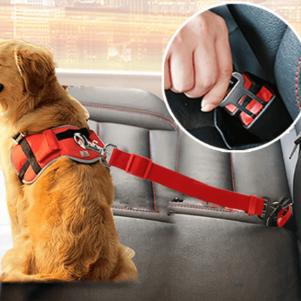 Adjustable Car Pet Safety Belt - MaviGadget