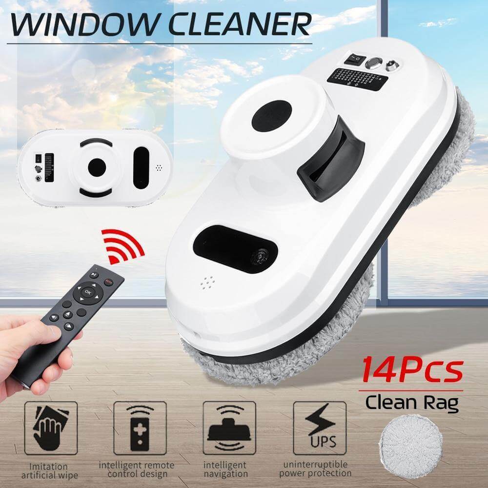 Remote Control Window Cleaning Magnetic Brush Robot - MaviGadget