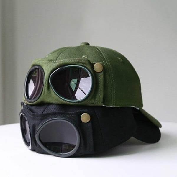 Cool Unisex Aviator Sunglasses Hat - MaviGadget