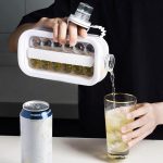 Portable Cooler with Lid and Ice Maker - MaviGadget