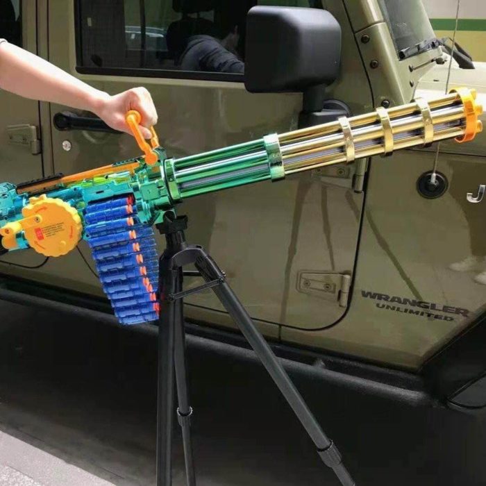 Continuous Soft Shot Bullet Machine Toy - MaviGadget