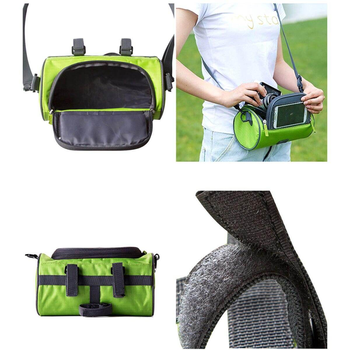 Mountain Bike Transparent Phone Holder Storage Bags - MaviGadget