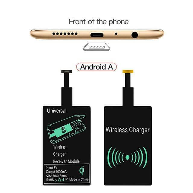 Universal Wireless Charging Receiver - MaviGadget