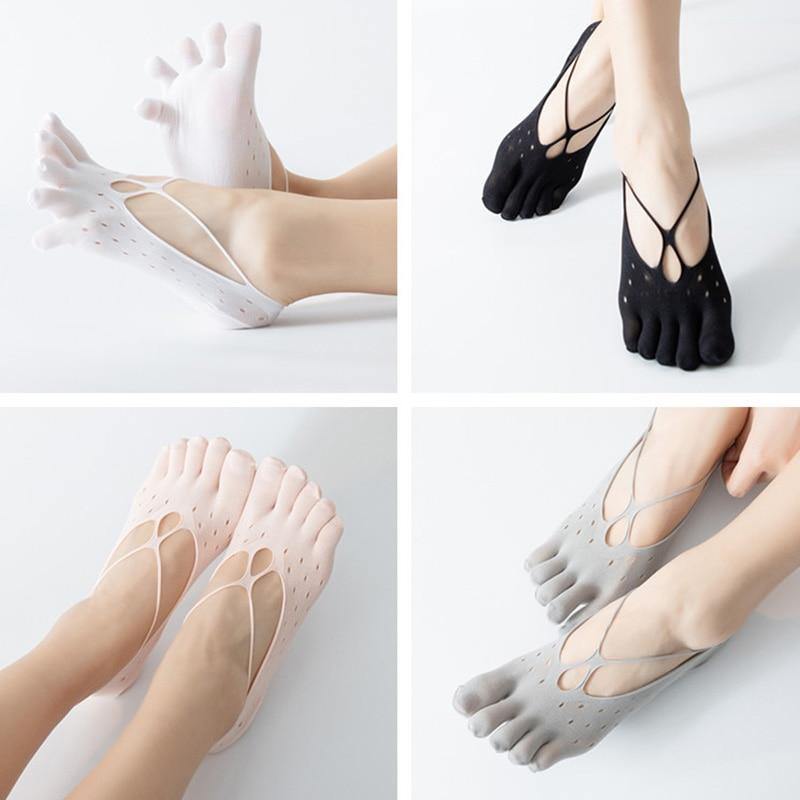 Breathable Invisible Five-finger Socks - MaviGadget