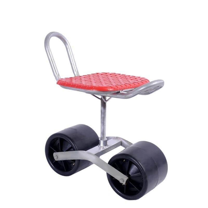 Garden Mobile Agricultural Lazy Rotatable Wheeled Stool - MaviGadget