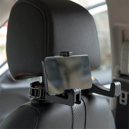 Car Headrest Phone Holder Hook - MaviGadget