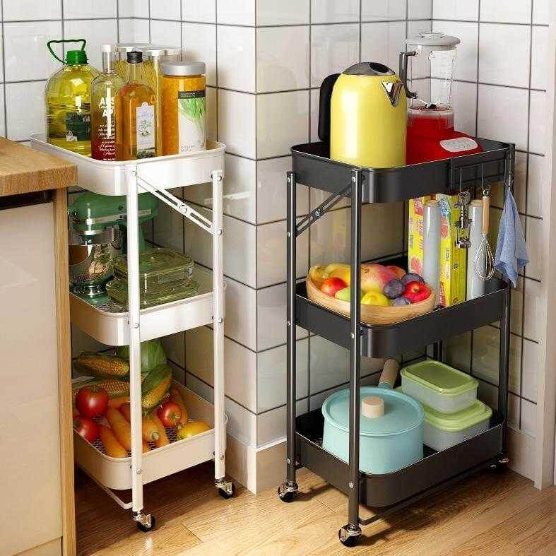 Foldable Easy Kitchen Stuff Storage Organizer - MaviGadget