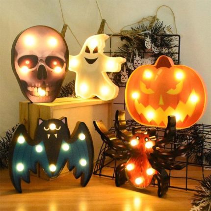 Halloween Pumpkin Decoration Led Night Lamp - MaviGadget