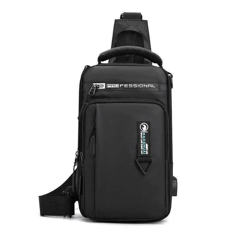 Waterproof USB Cross Body Shoulder Bag - MaviGadget