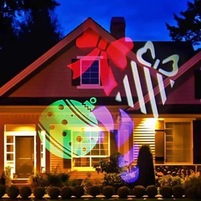 LED Halloween Decoration Landscape House Projector - MaviGadget