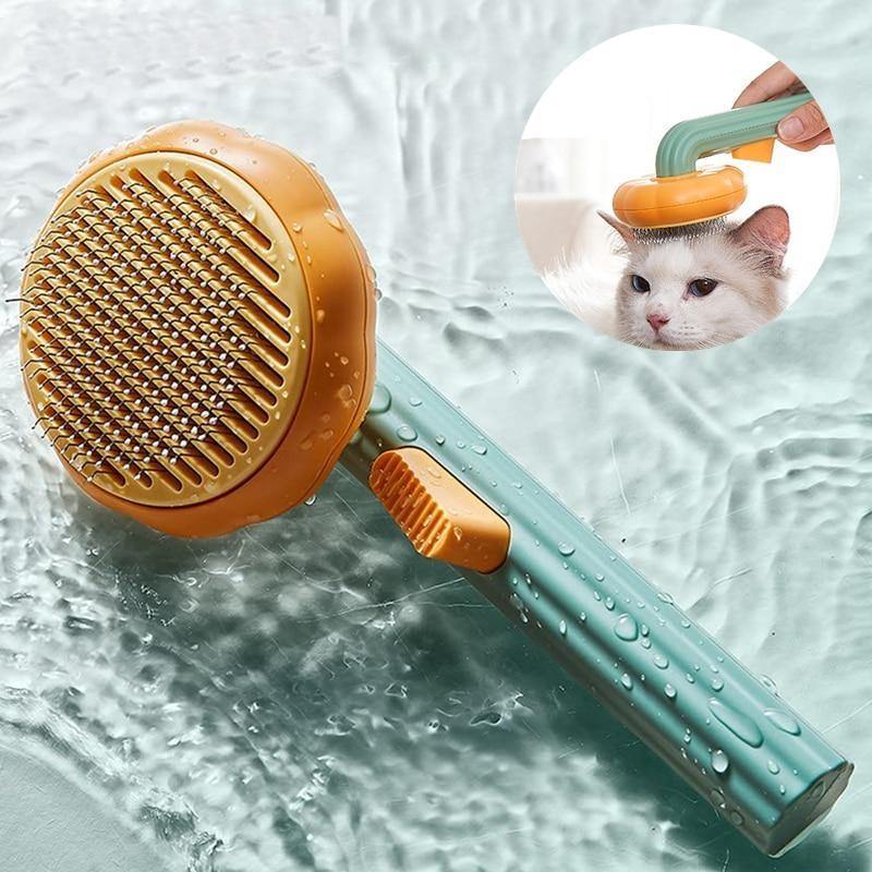 Pet Self Cleaning Hair Brush - MaviGadget