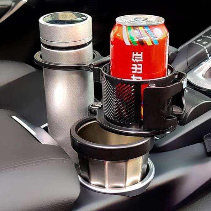 Multifunctional Car Multi-layer Cup Phone Holder - MaviGadget