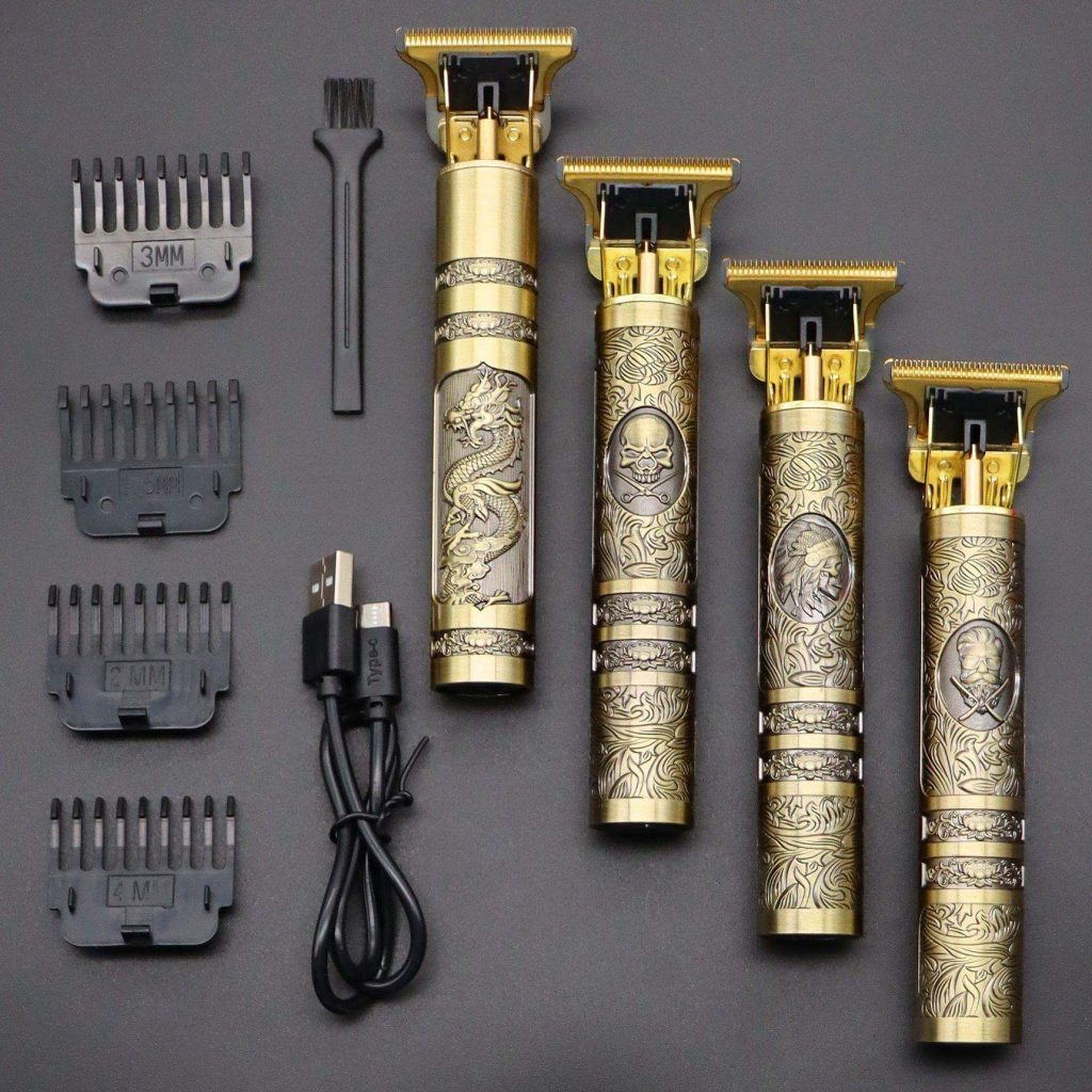 Elegant Vintage Professional Electric Men Hair Trimmer - MaviGadget