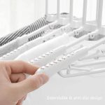 Foldable Non Slip Easy Storage Smart Clothes Hanger - MaviGadget