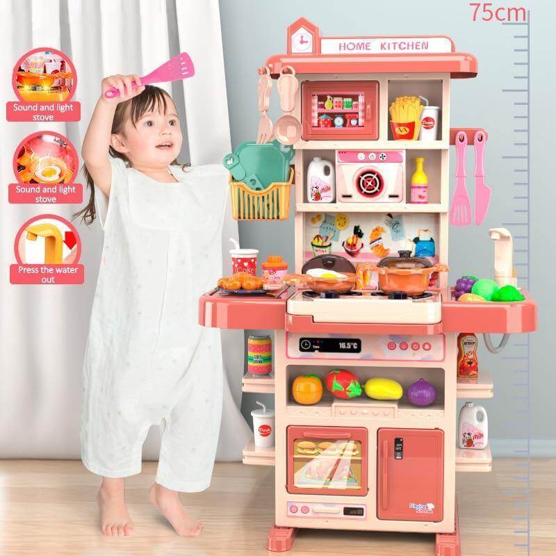 Mini Home Kitchen Kids Toy Set - MaviGadget