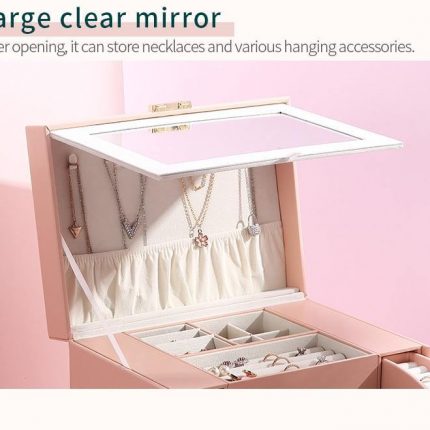 Luxury Large Jewelry Storage Drawer Box - MaviGadget