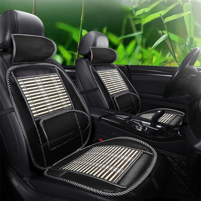 Universal Comfortable Bamboo Car Cushion - MaviGadget