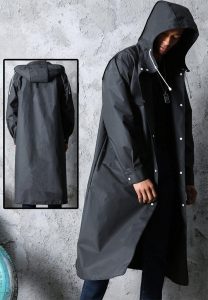 Hooded Elegant Thick Unisex Raincoat - MaviGadget