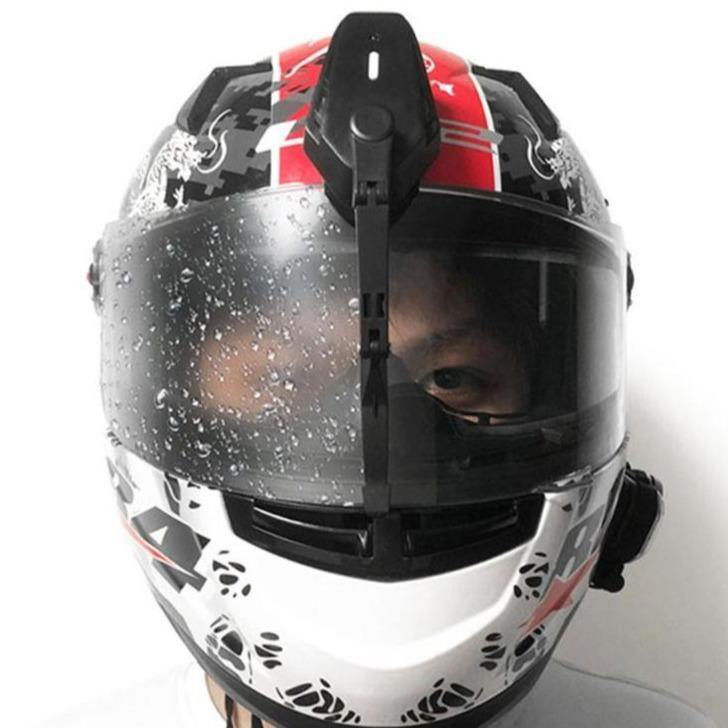 Motorcycle Electric Helmet Wiper - MaviGadget